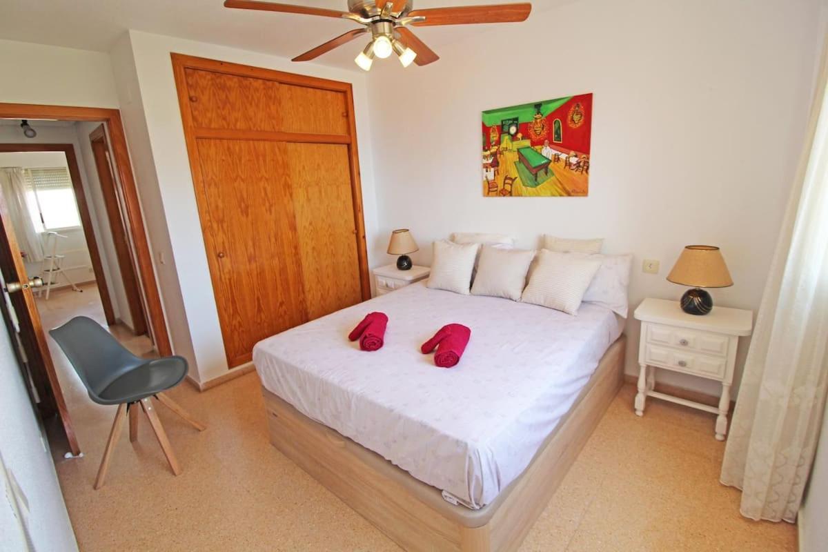Ferienwohnung Atico En Playa Muchavista Con Vistas Espectaculares A San Juan Benimagrell Exterior foto