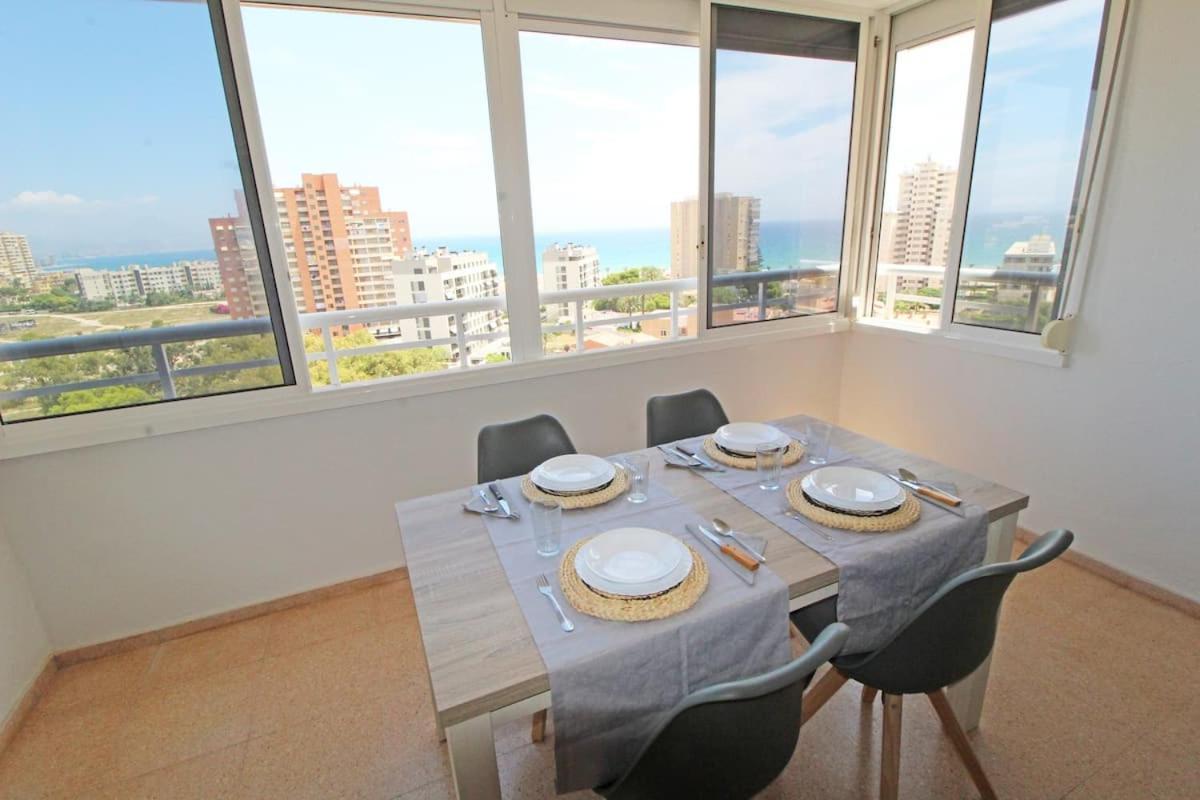 Ferienwohnung Atico En Playa Muchavista Con Vistas Espectaculares A San Juan Benimagrell Exterior foto